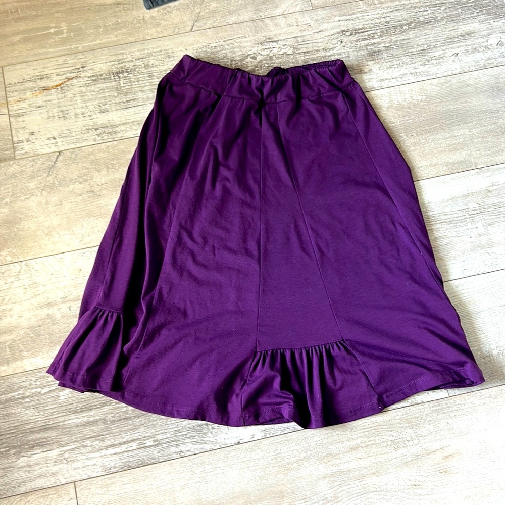 Brand: Sam & max Size: small Color: purple Material: polyester, rayon, spandex